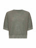 Military Sparkling linen sweater