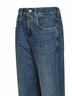 Blue Authentic denim Contemporary Loose jeans with monili