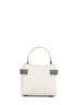 Borsa Top-Handle Essence piccola avorio con Precious Bands
