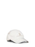 Cappello Baseball in microfibra avorio con logo