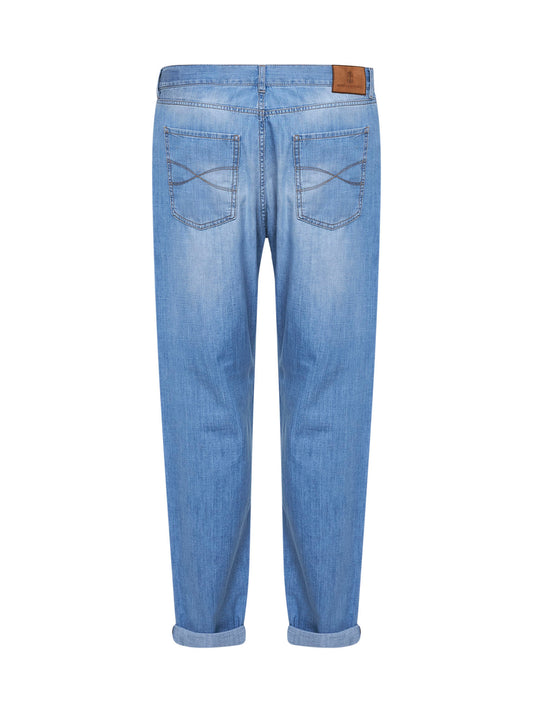 Light blue Old lightweight denim iconic fit jeans