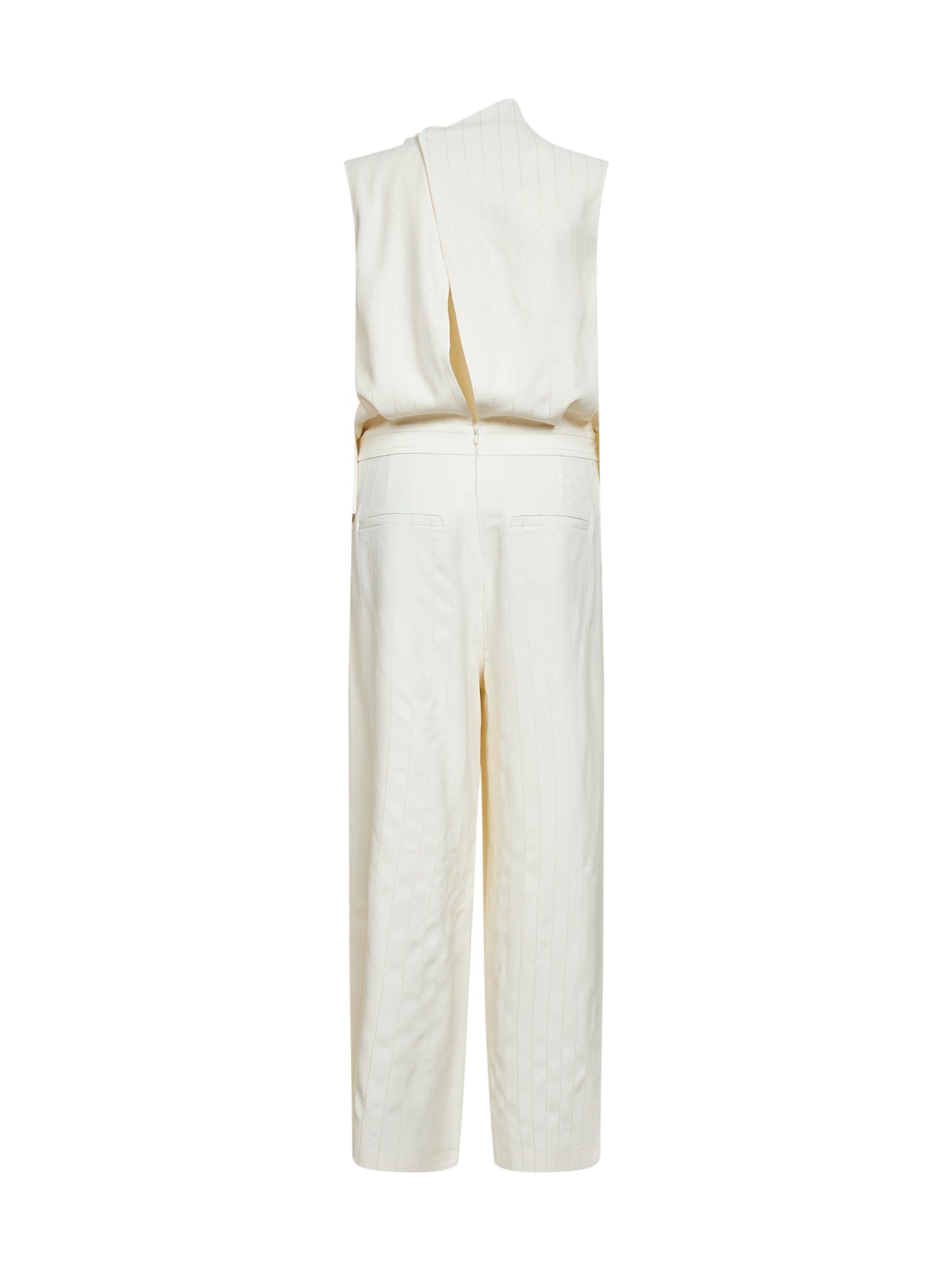 Tuta Slouchy Dazzling Chalkstripe avorio