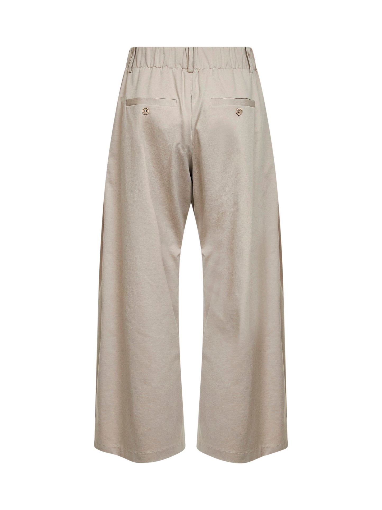 Pantalone in interlock couture beige