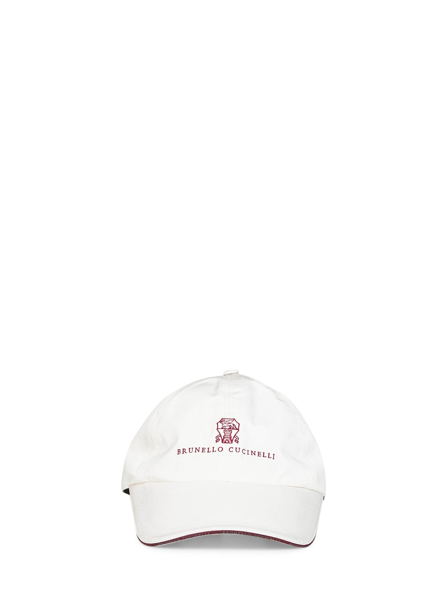 Off-white bonded nylon logo Baseball cap