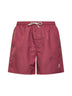 Coral nylon swim shorts