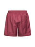 Coral nylon swim shorts
