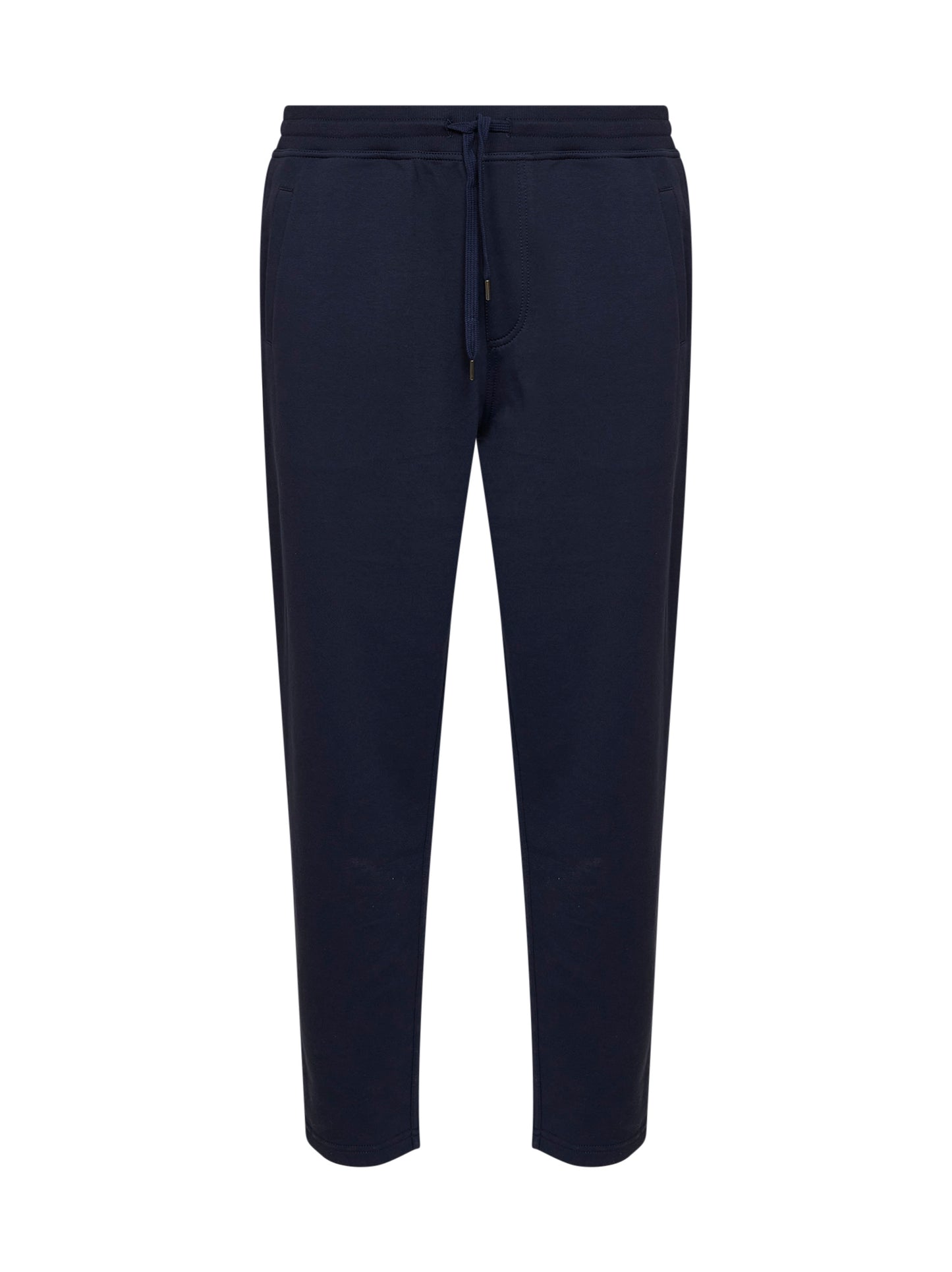 Cobalt blue techno cotton trousers