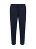 Cobalt blue techno cotton trousers