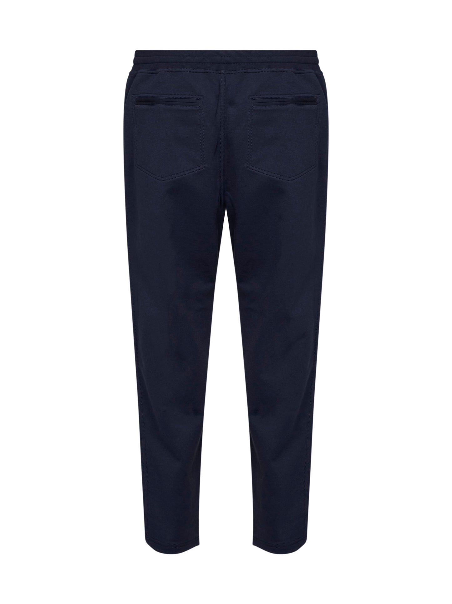 Cobalt blue techno cotton trousers