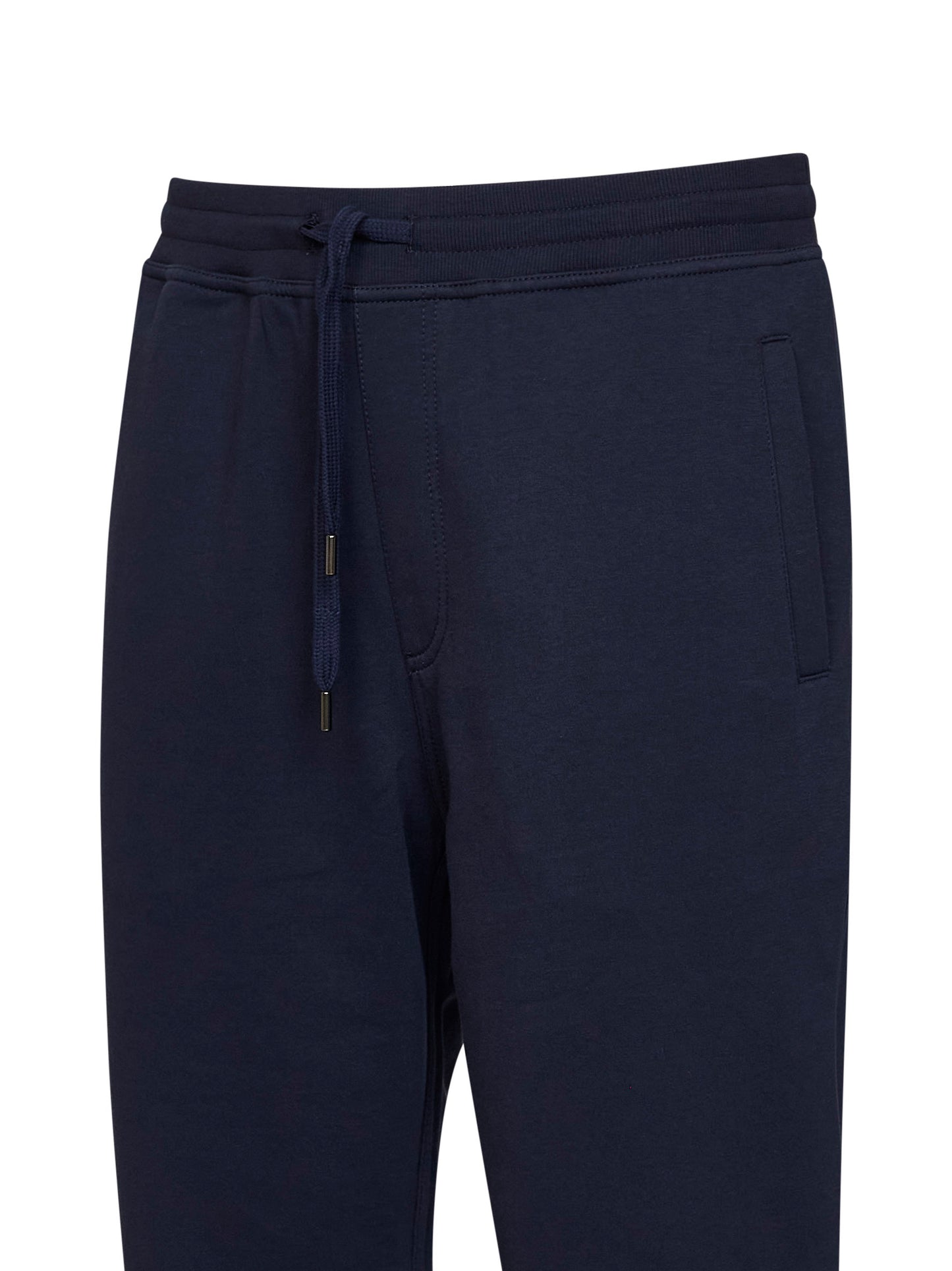 Cobalt blue techno cotton trousers