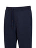 Cobalt blue techno cotton trousers