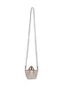 Borsa BC Duo micro grigio chiaro con Precious Chain