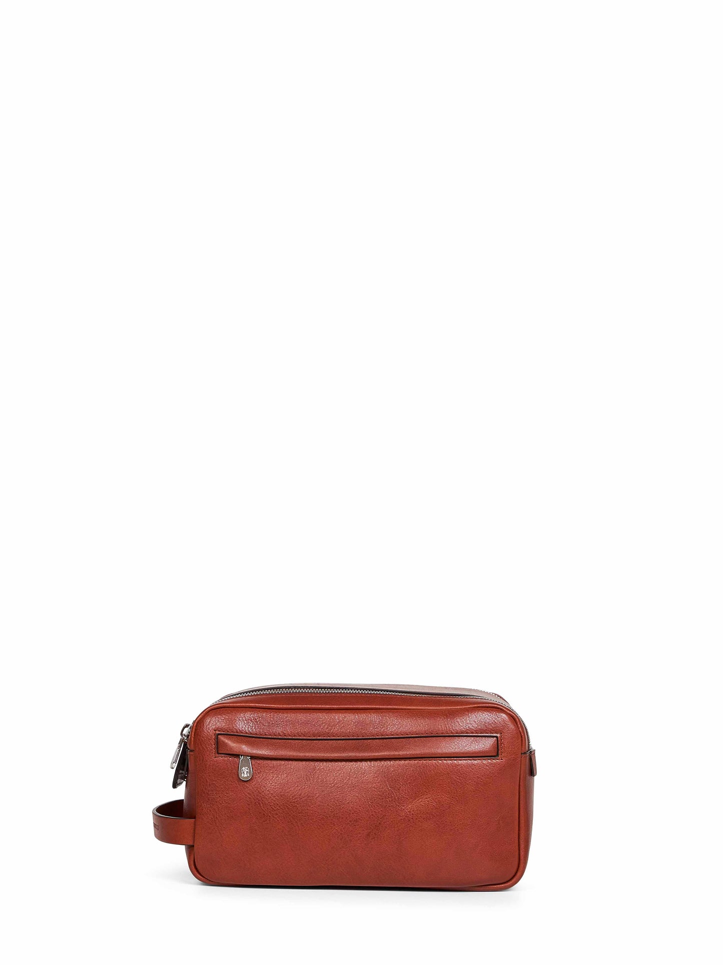Beauty case in vacchetta cognac