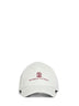 Cappello Baseball in velluto a coste avorio con logo
