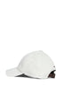 Cappello Baseball in velluto a coste avorio con logo