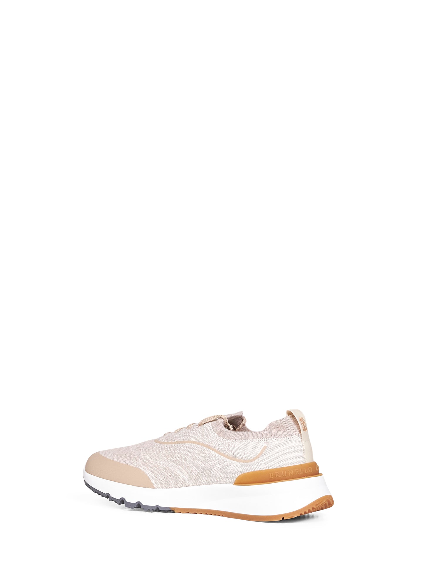 Multicolor techno cotton knit Runners