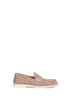 Penny Loafer Light in vitello rovesciato beige chiaro