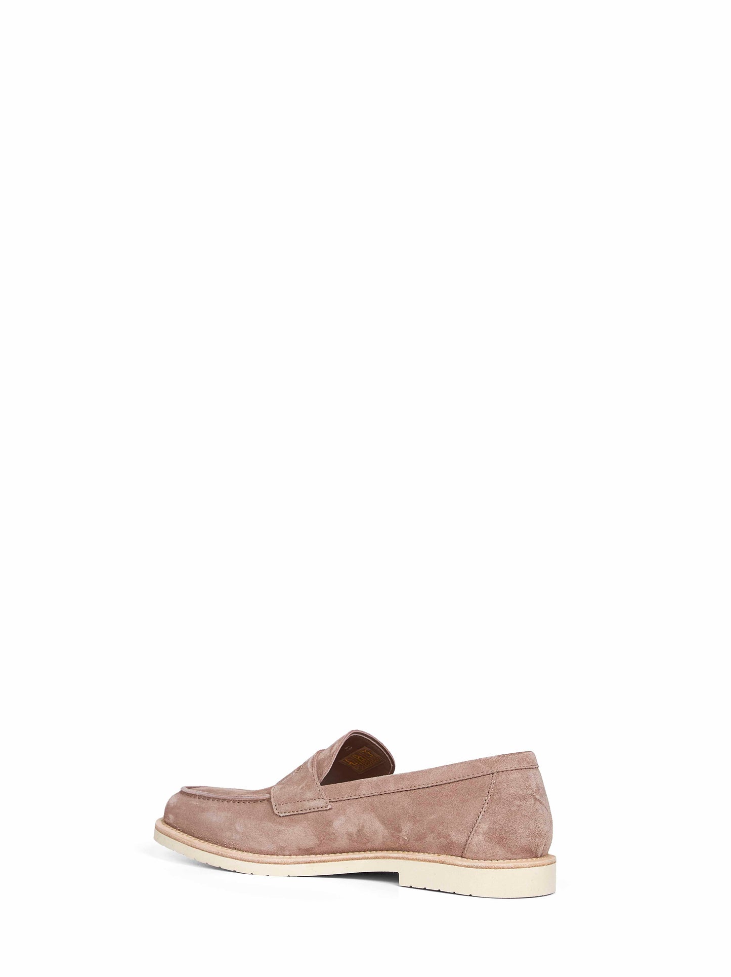 Penny Loafer Light in vitello rovesciato beige chiaro