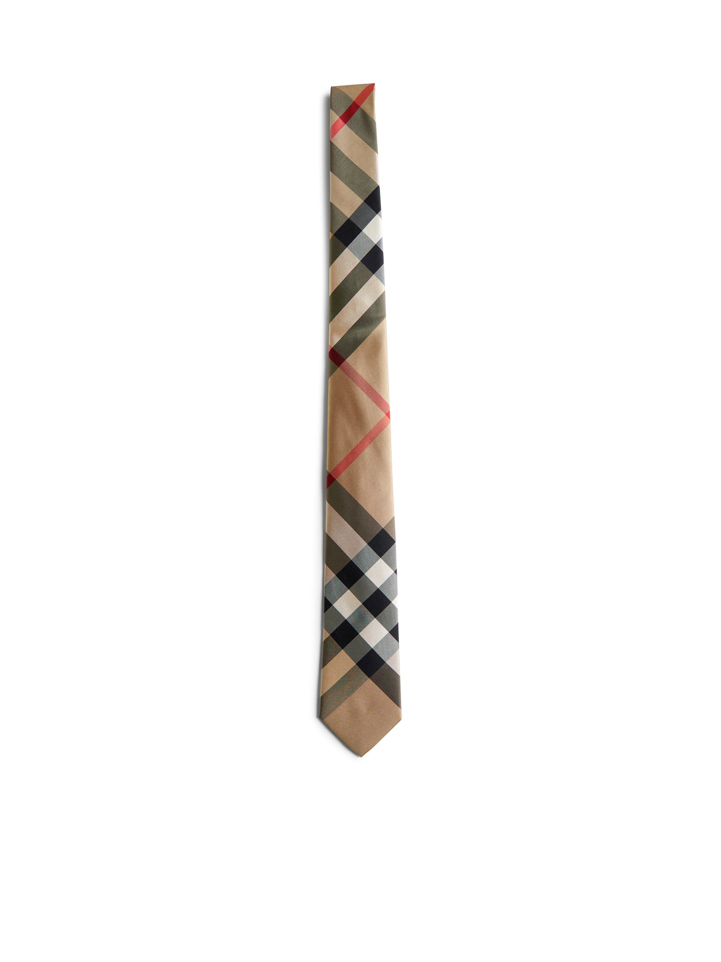Cotton Check Tie