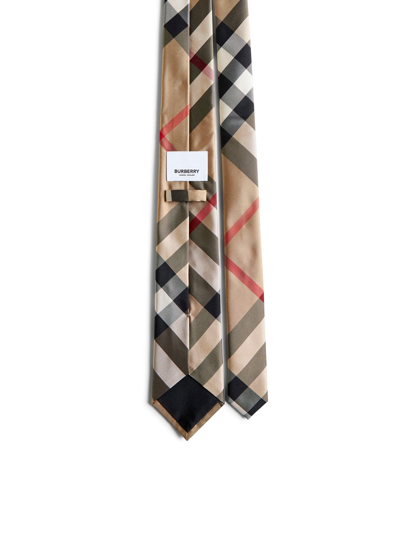 Cotton Check Tie