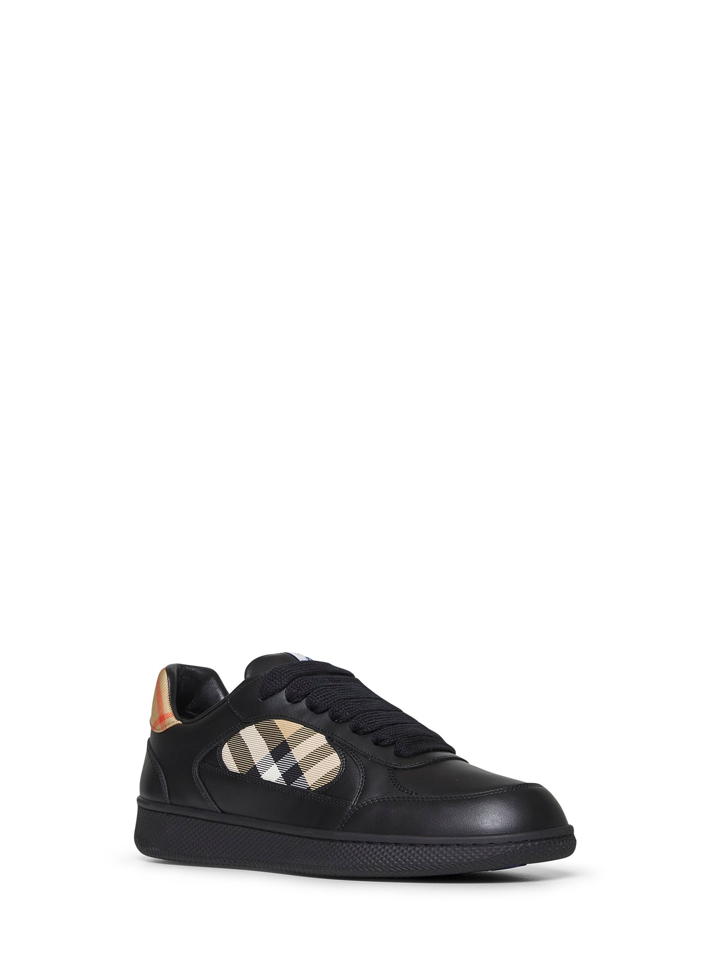 Terrace sneakers in black leather