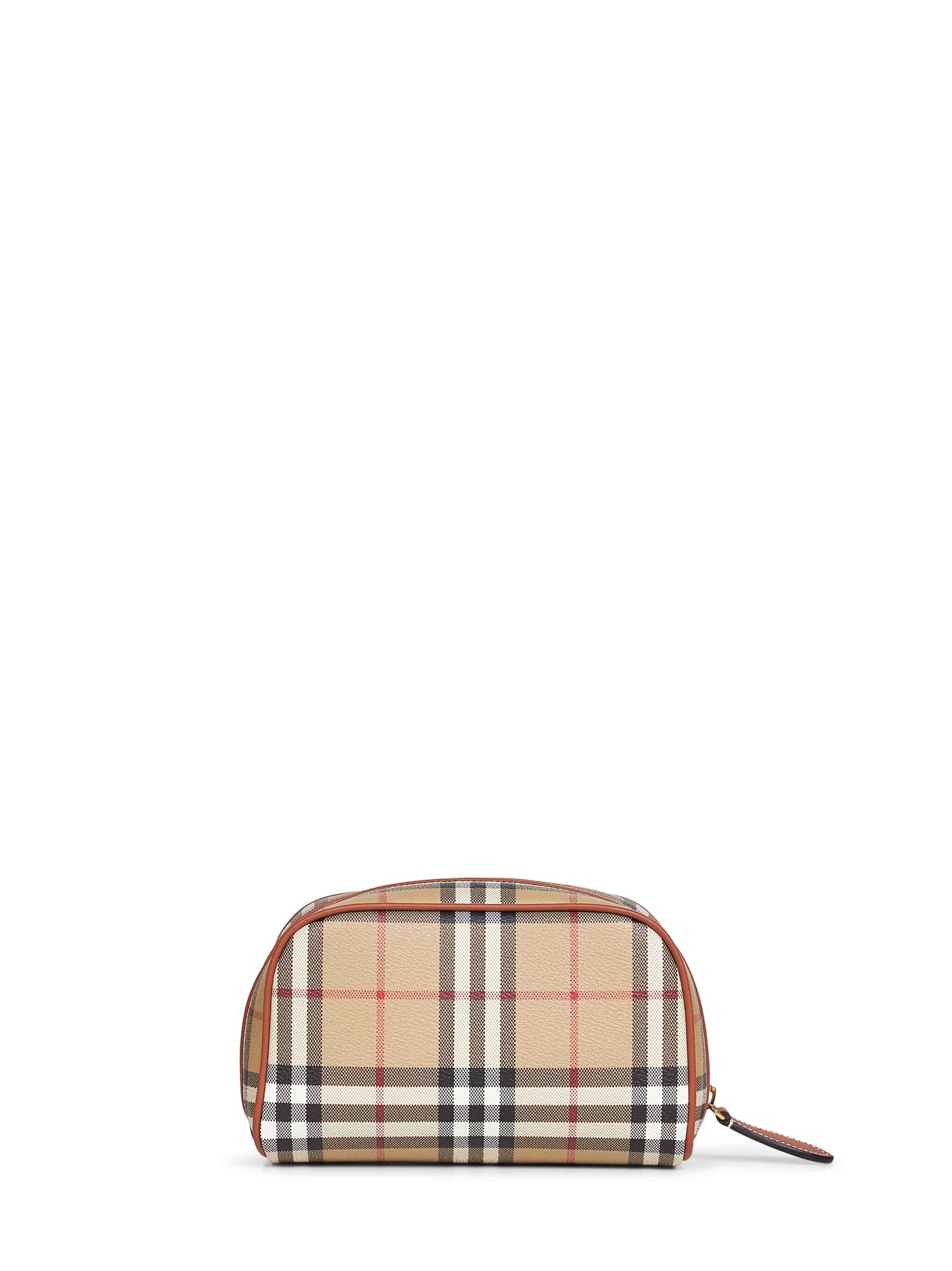 Archive beige Check beauty case