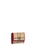Archive beige small Check folding wallet