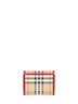 Archive beige small Check folding wallet
