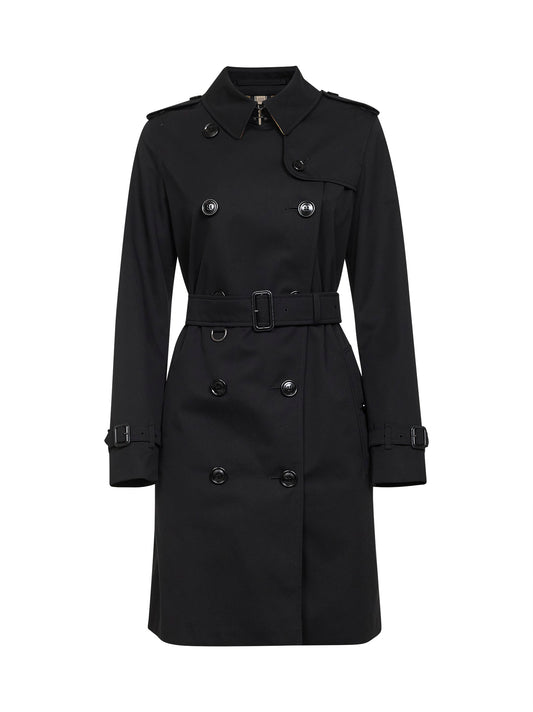 Trench Heritage Kensington medio nero