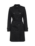 Trench Heritage Kensington medio nero