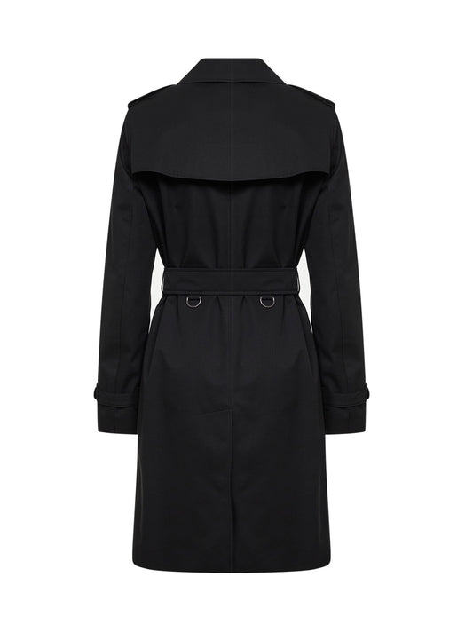 Trench Heritage Kensington medio nero