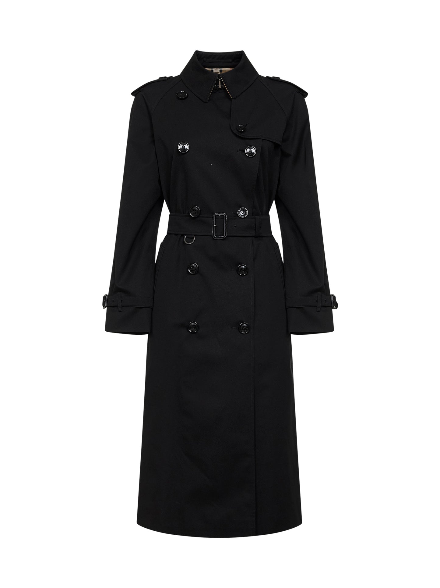 Black Heritage Waterloo long trench coat