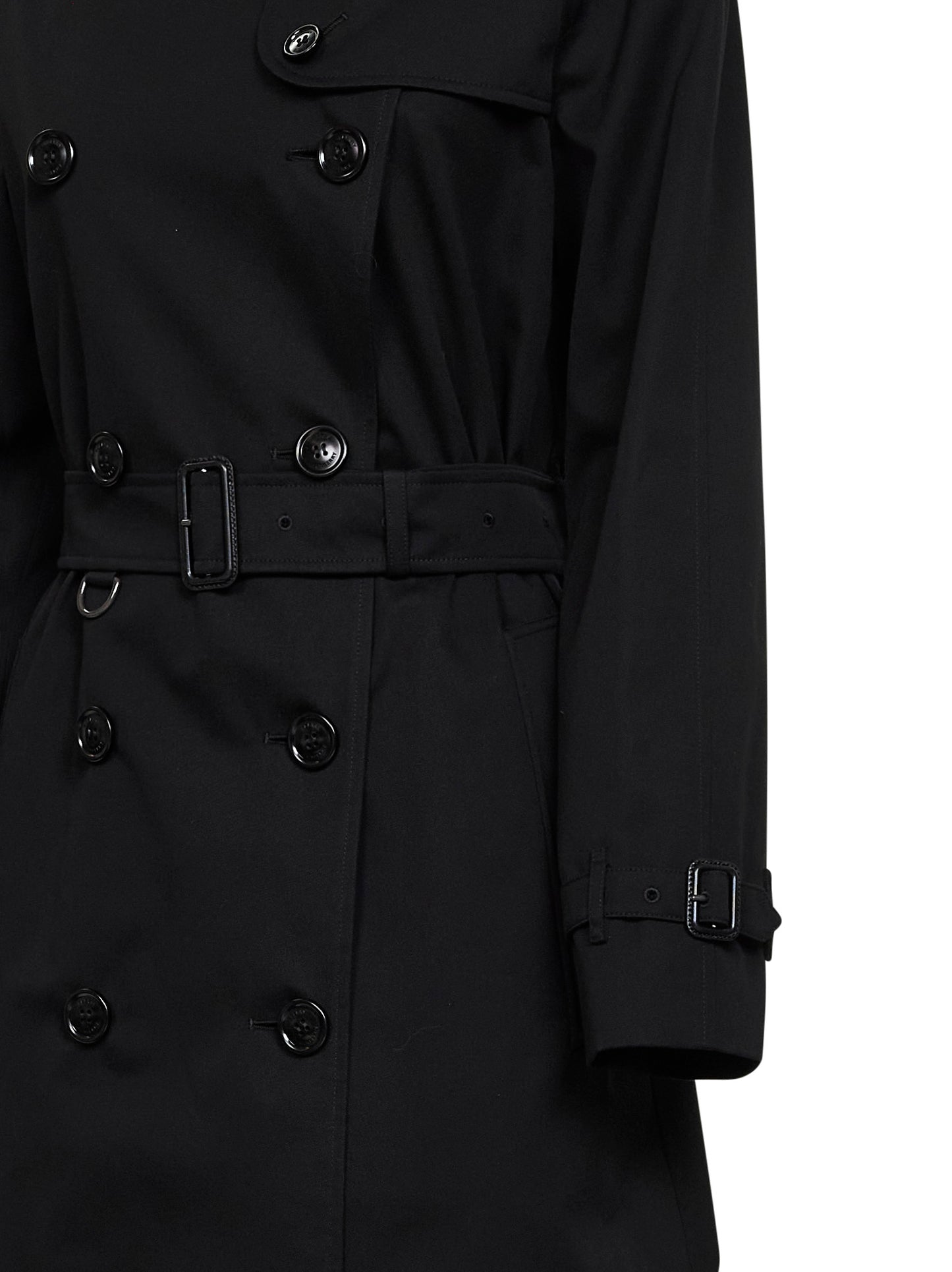 Black Heritage Waterloo long trench coat