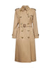 Honey beige Heritage Waterloo long trench coat