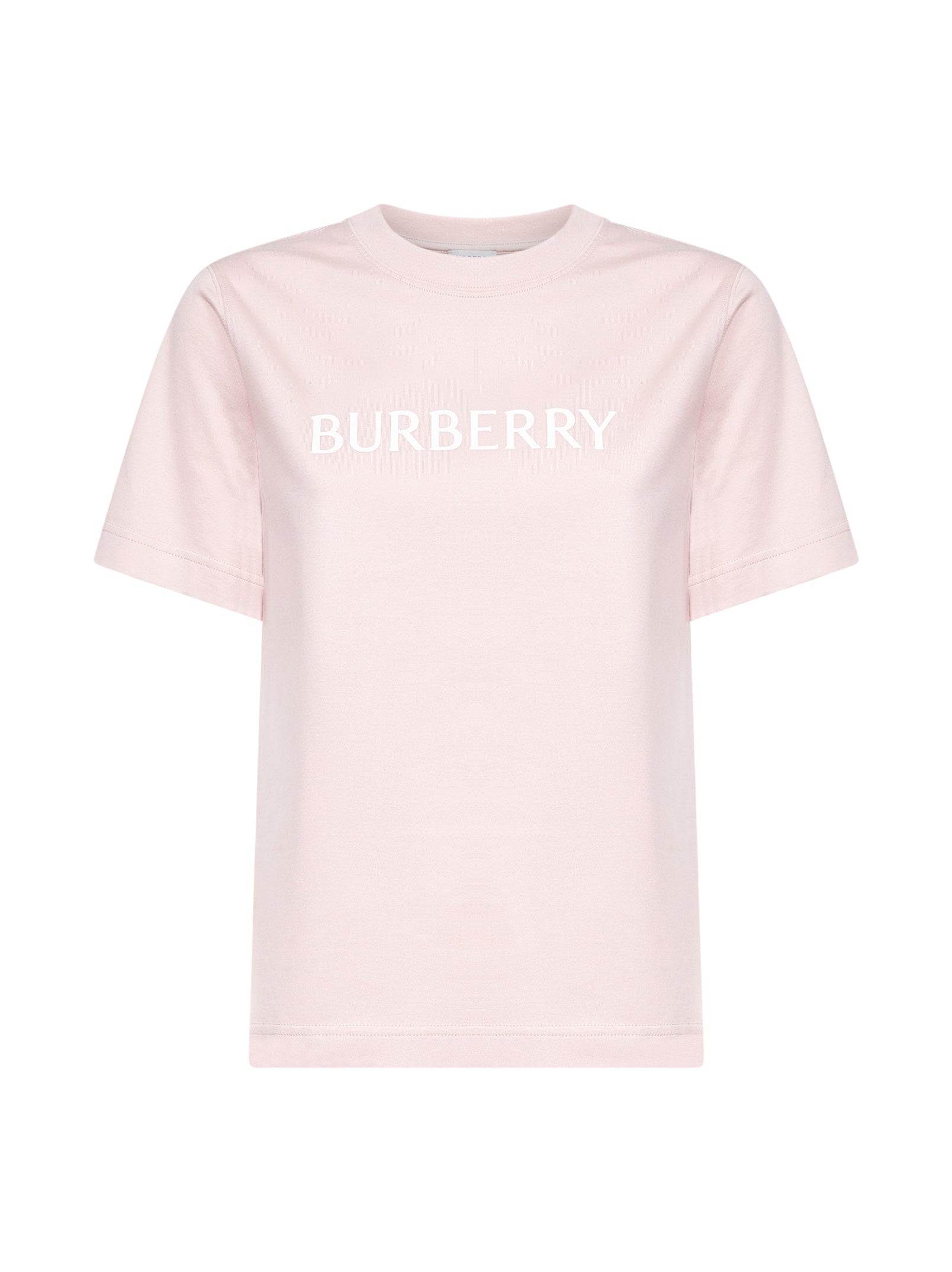 Bouquet pink cotton logo T-shirt – Daniello.com