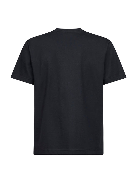 Black cotton EKD T-shirt