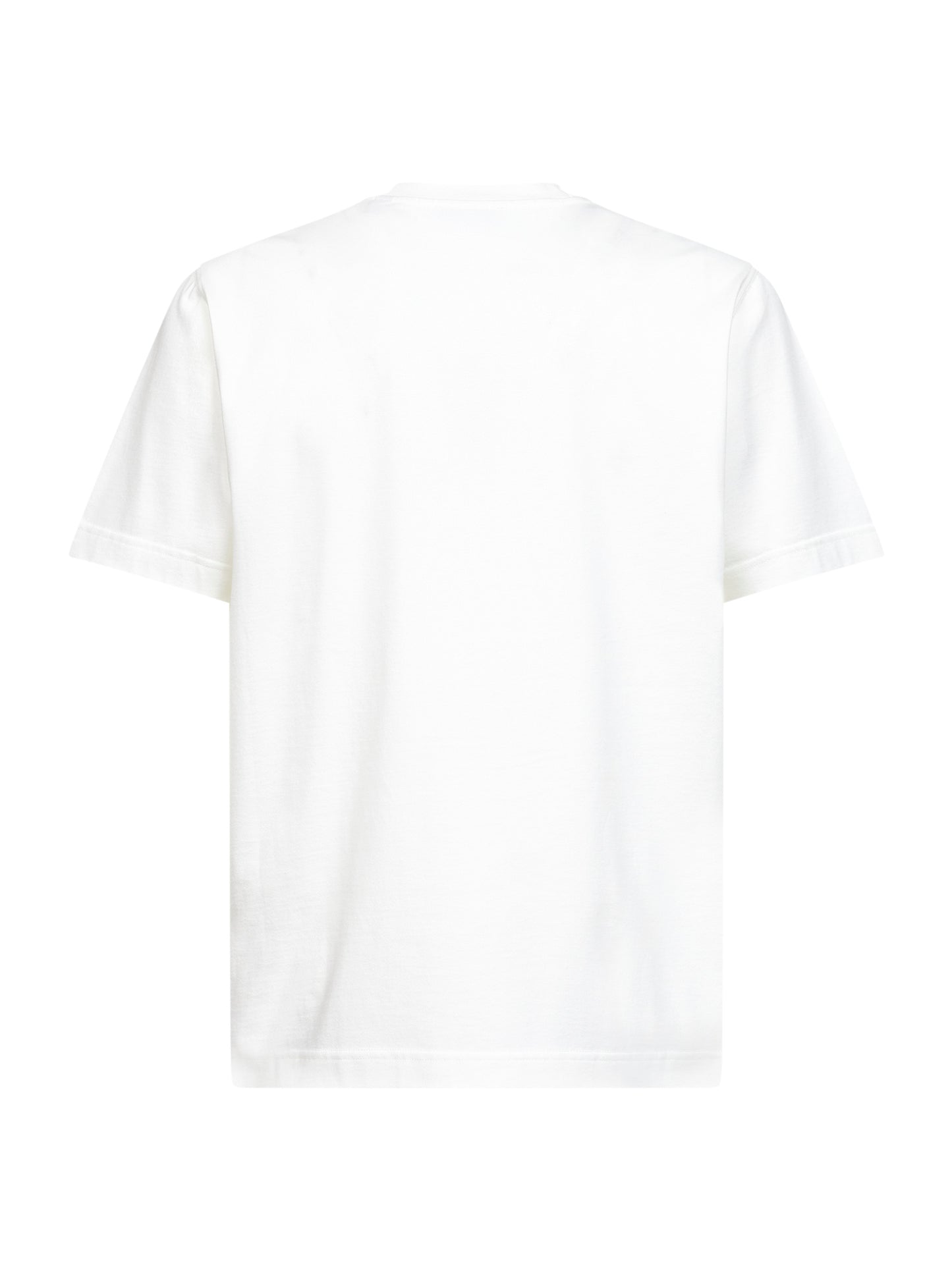 Chalk white cotton EKD T-shirt