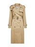 Trench Castleford lungo in gabardina beige