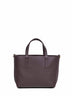 Tote Bloomsbury mini reversibile marrone e beige