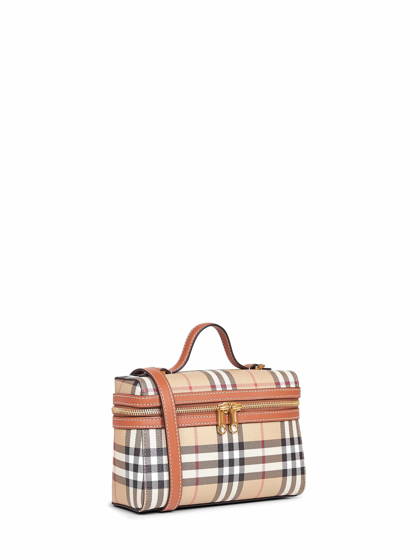 Borsa a mano Vanity Check beige
