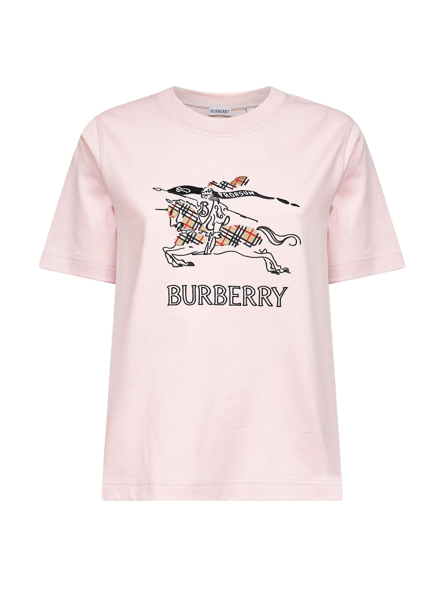 Pink cotton EKD Sketch T-shirt