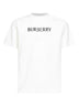 Chalk white cotton logo T-shirt
