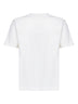 Chalk cotton T-shirt with Knight Stamp