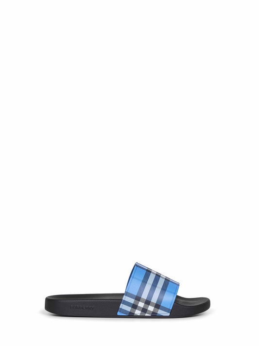 Cornflower blue rubber Check slides