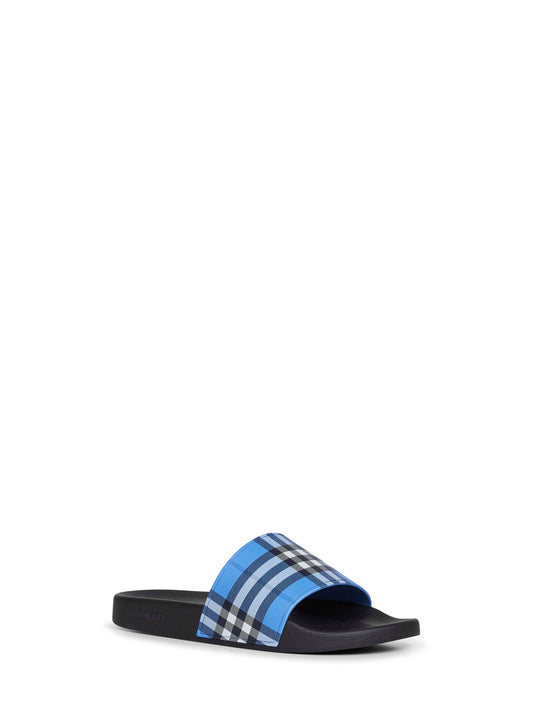 Cornflower blue rubber Check slides