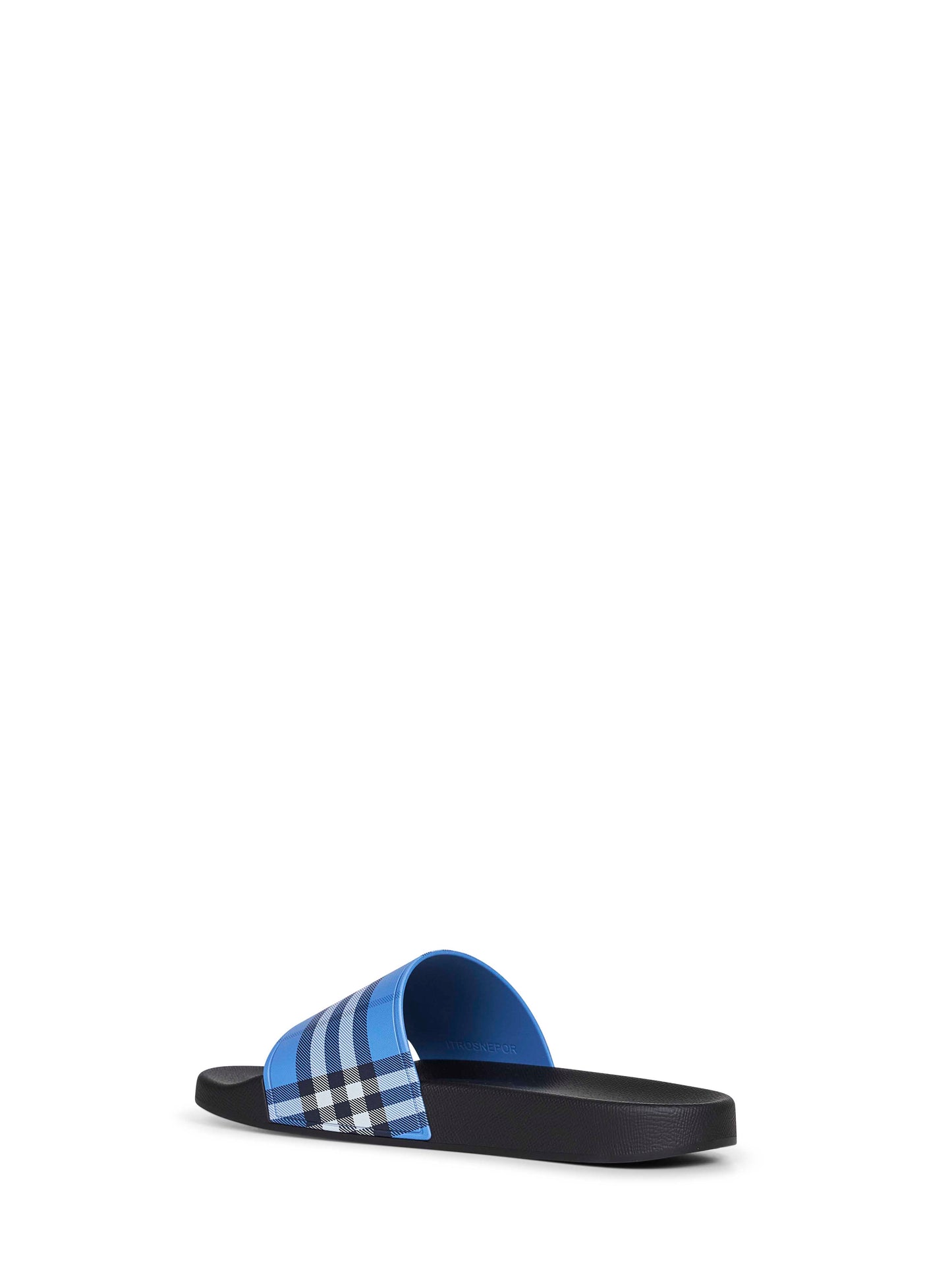 Cornflower blue rubber Check slides