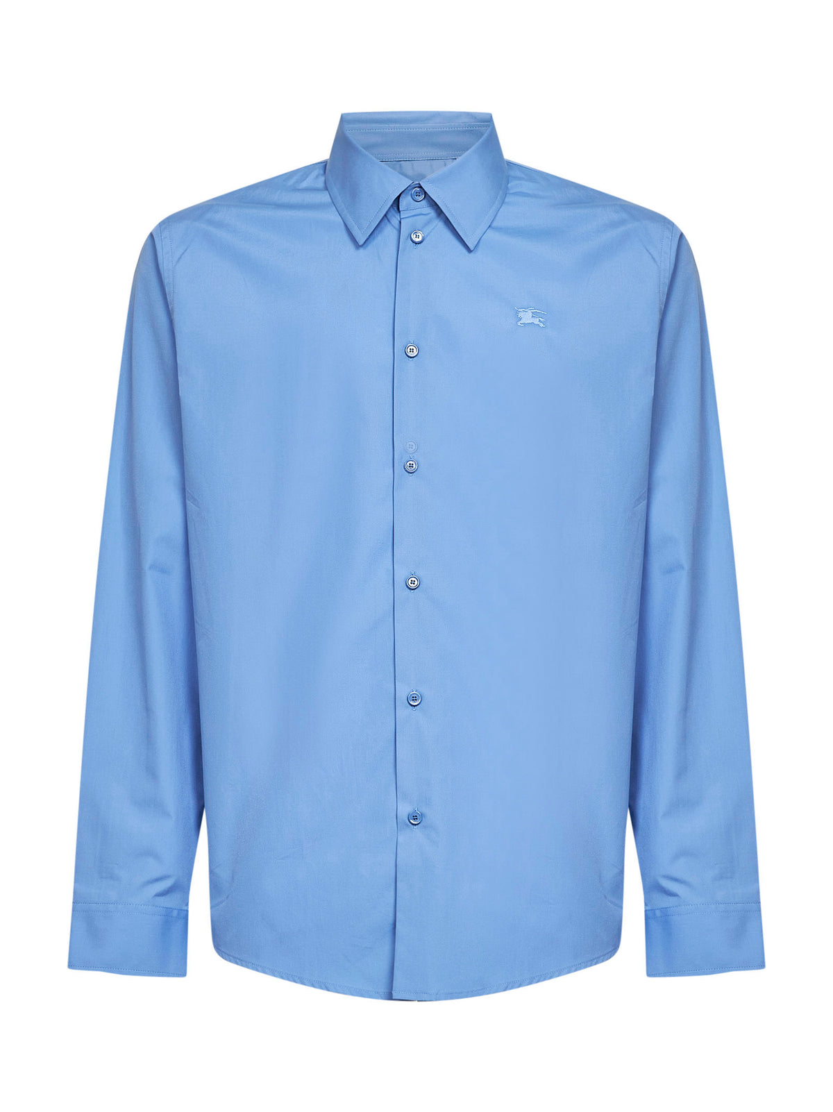 blue burberry dress shirt Light cotton poplin embroidered – Its classic collar and Herve Leger Mariana Lattice Color:Teal SS25DROP1