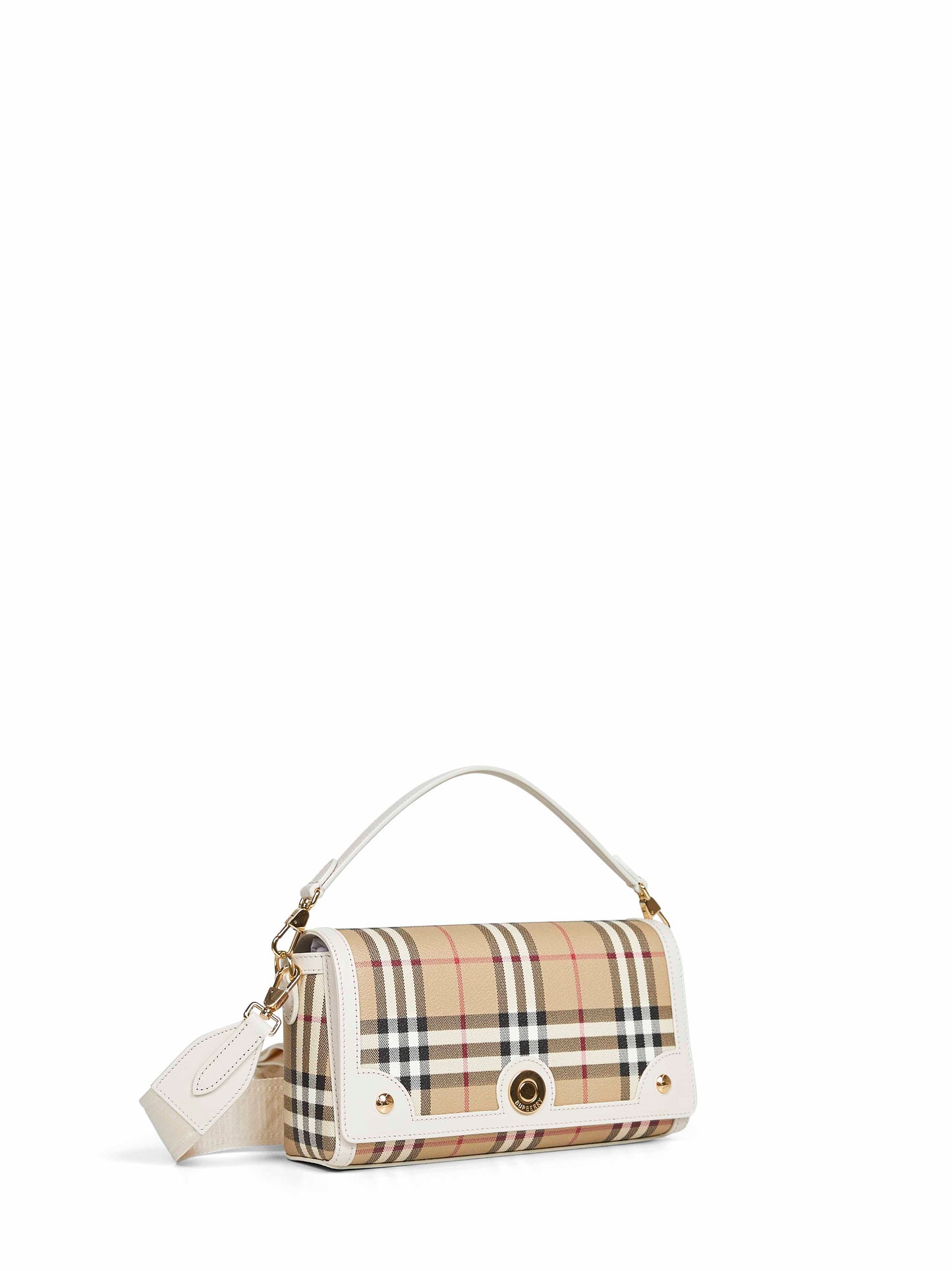 Borsa con manico Note vintage Check