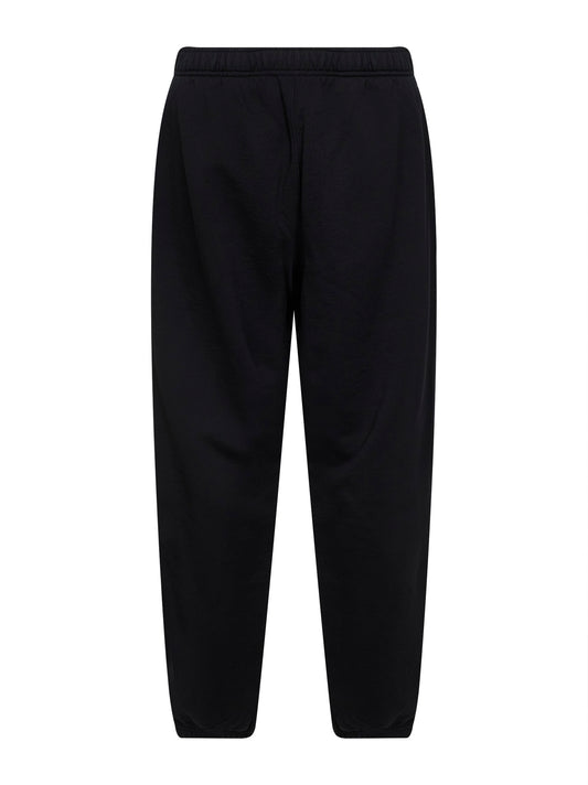 Black cotton Rove joggers