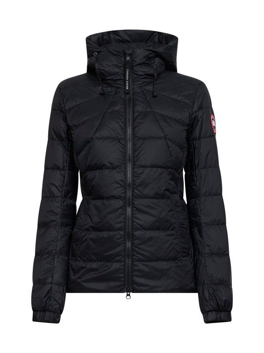Black Abbott hooded jacket